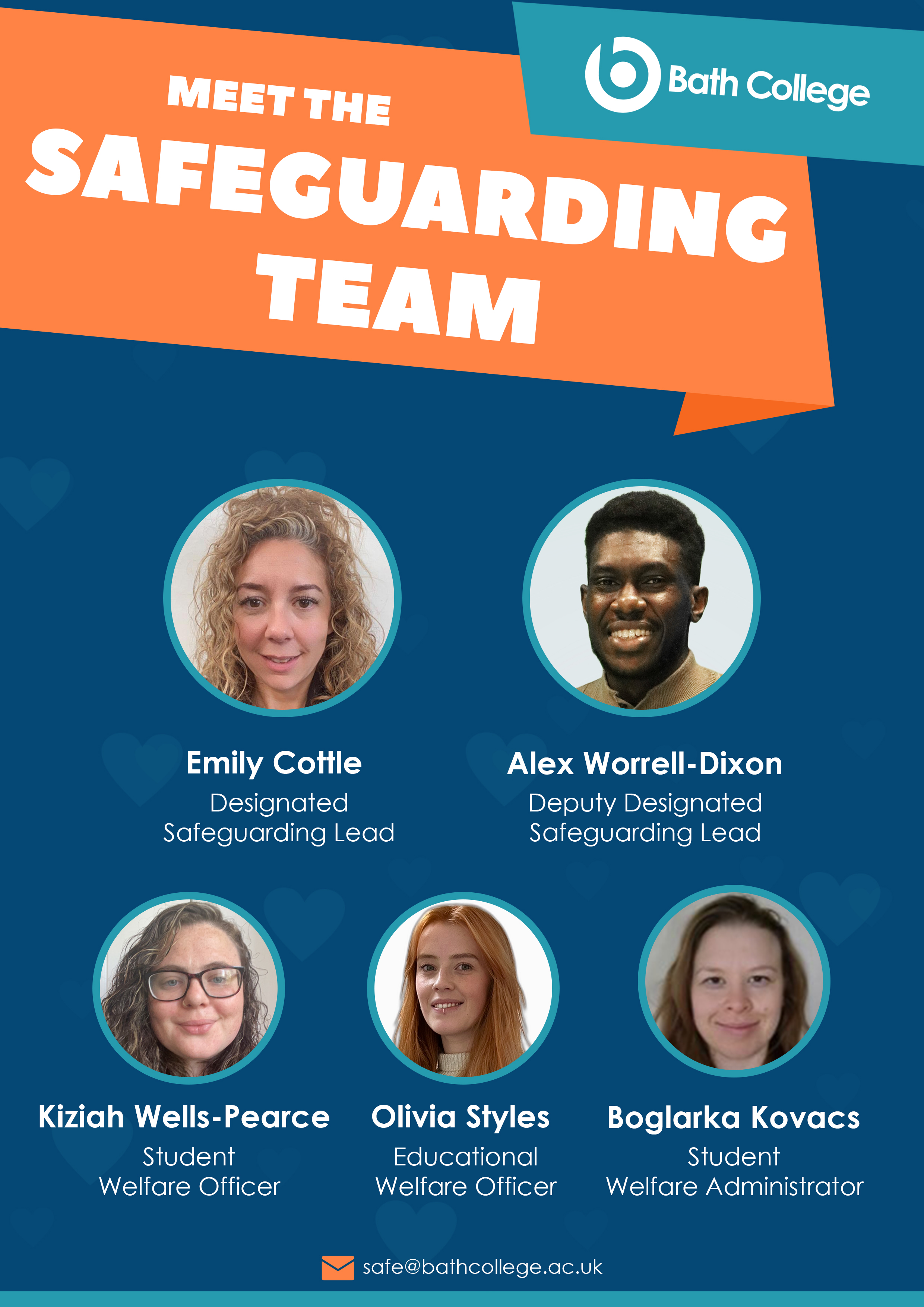 Meet the Safeguarding Team poster