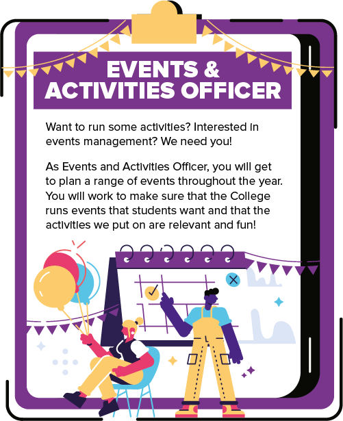 Events and Activities Officer